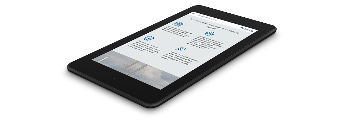 Abertis Annual Integrated Website and Report