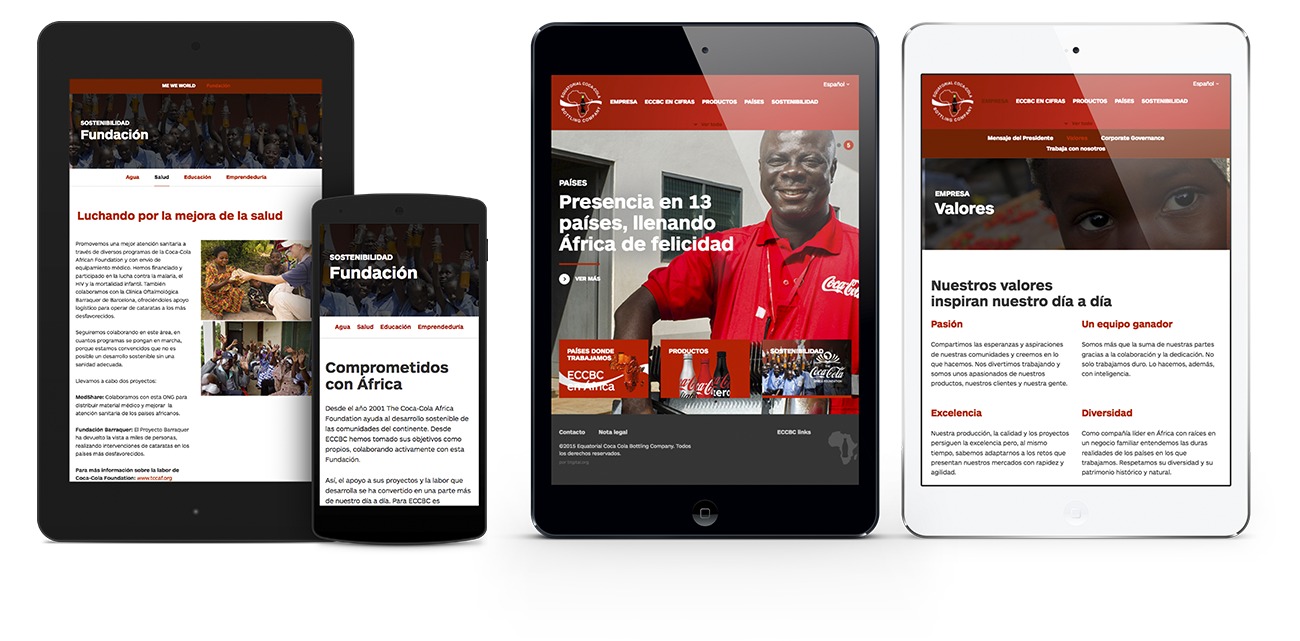 Web Equatorial Coca-Cola Bottling Company