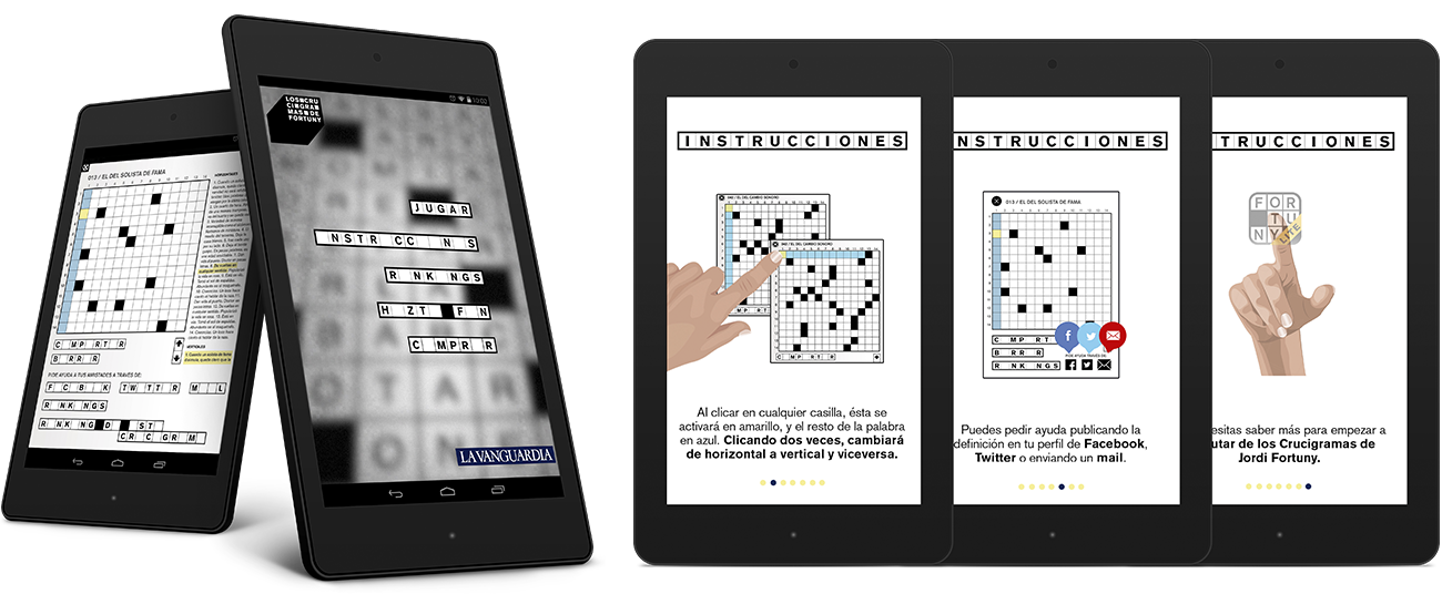 App Crucigramas La Vanguardia