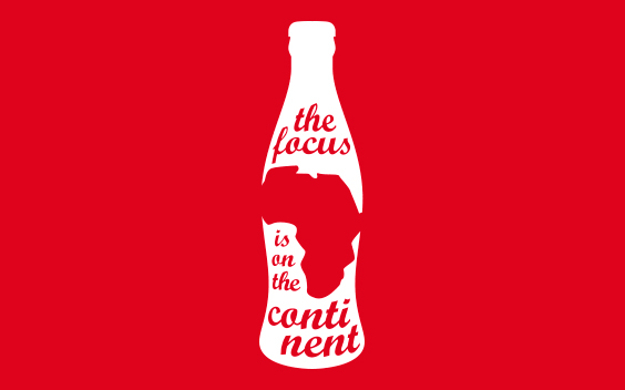 Logo y evento Equatorial Coca-Cola Bottling Company
