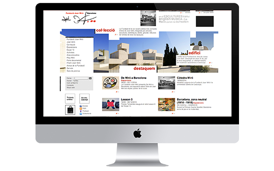 Joan Miró Foundation website